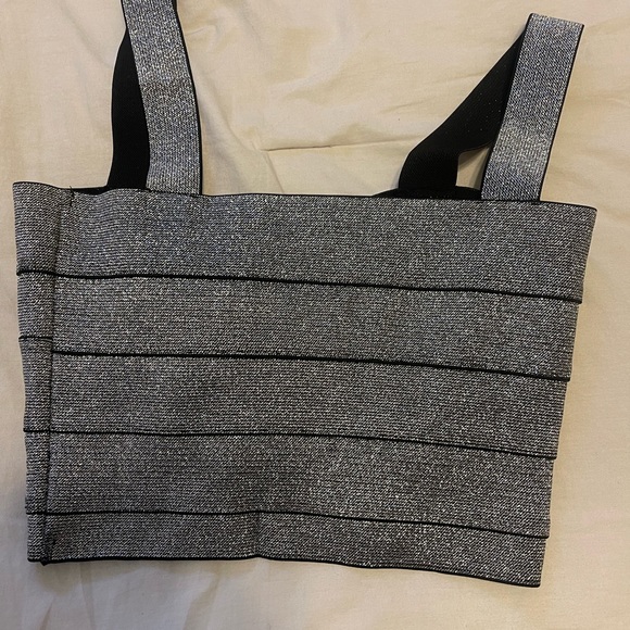 Shiny Silver Crop - Picture 2 of 3